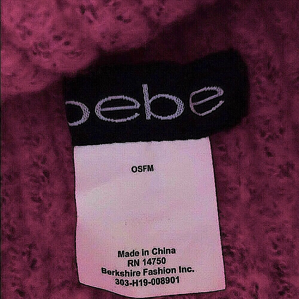 🆕🔥BEBE SLOUCH BEANIE W/POMPOM SUPER CHIC&STYLISH PRETTY/PINK&BEBE EMBLEM NWT!! - Picture 8 of 9